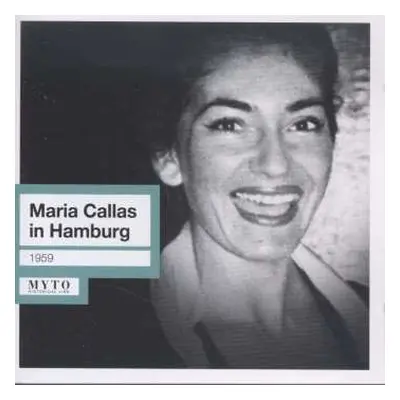 CD Gaspare Spontini: Maria Callas In Hamburg