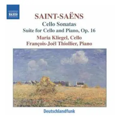 CD Camille Saint-Saëns: Cello Sonatas • Suite For Cello And Piano, Op. 16