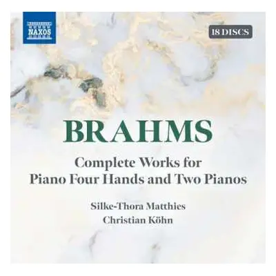 18CD Johannes Brahms: Klaviermusik Zu 4 Händen