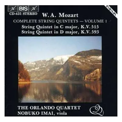 CD Wolfgang Amadeus Mozart: String Quintet In C Major, K.V. 515 / String Quintet In D Major, K.V