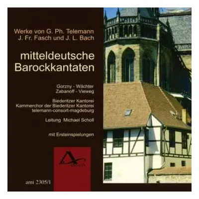 CD Georg Philipp Telemann: Mittedeutsche Barockkantaten