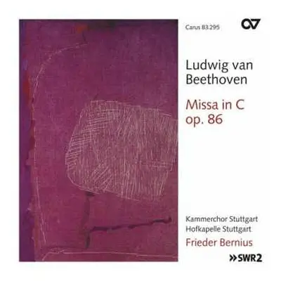 CD Ludwig van Beethoven: Missa In C Op. 86