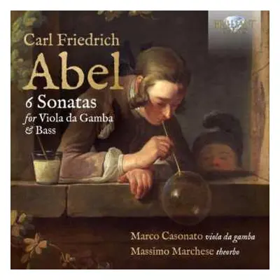 CD Carl Friedrich Abel: Sonaten Für Viola Da Gamba & Bc Nr.1-6