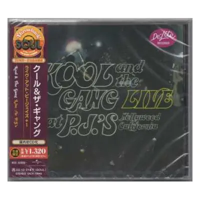 CD Kool & The Gang: Live At P.J.'s LTD