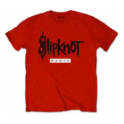 Slipknot Unisex T-shirt: Wanyk (back Print) (x-small) XS