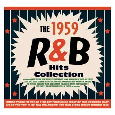 4CD Various: The 1959 R&B Hits Collection