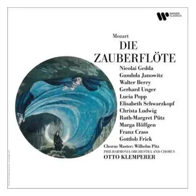 3LP Otto Klemperer: Mozart: Die Zauberflote