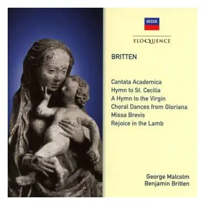 CD Benjamin Britten: Cantata Academica Op.62 "carmen Basiliense"