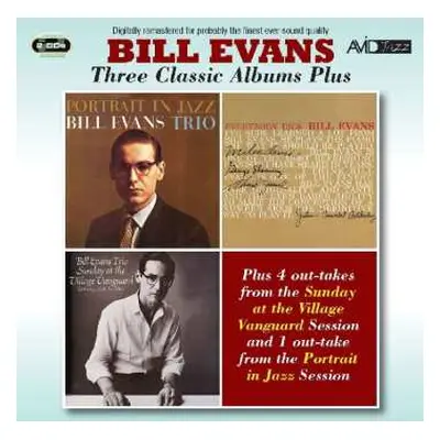 2CD Bill Evans: Three Classic Albums Plus