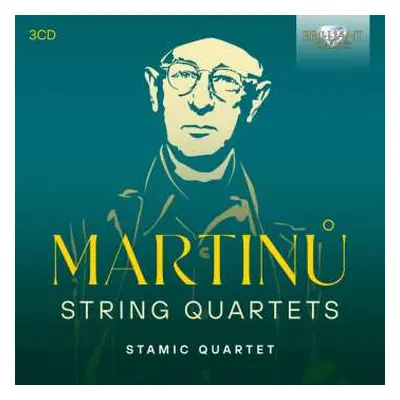 3CD Bohuslav Martinů: String Quartets