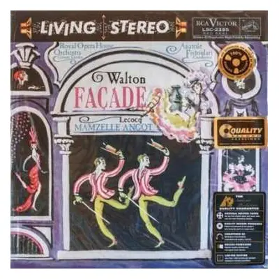 LP Sir William Walton: Façade / Mamzelle Angot NUM