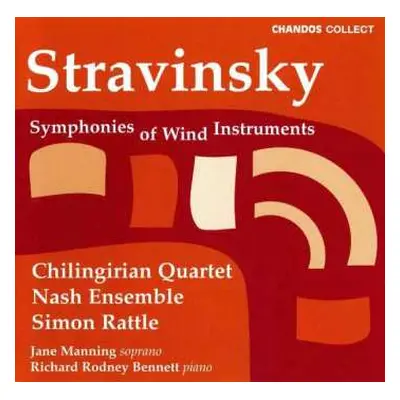 CD Igor Stravinsky: Stravinsky: Symphonies Of Wind Instruments Etc.