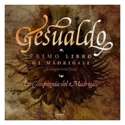 CD Carlo Gesualdo: Primo Libro Di Madrigali