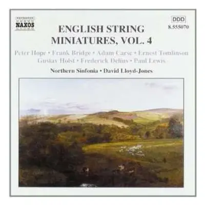 CD Gustav Holst: English String Miniatures, Vol. 4