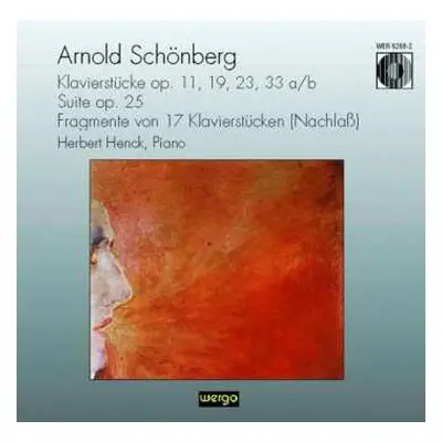 CD Arnold Schoenberg: Klavierwerke