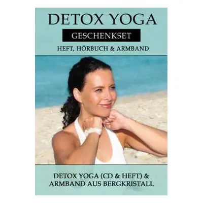 CD/DVD/Merch Canda: Detox Yoga Geschenkset: Heft, Hörbuch & Armband