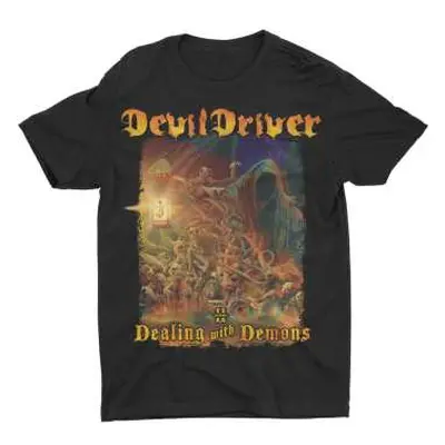 Devildriver Unisex T-shirt: Borrowed (back Print) (x-large) XL