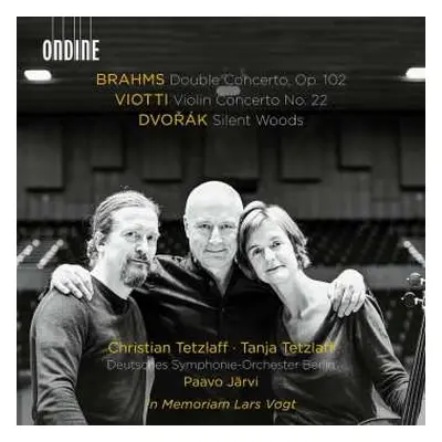 CD Johannes Brahms: Konzert Für Violine, Cello & Orchester