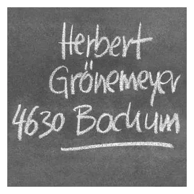 LP Herbert Grönemeyer: 4630 Bochum