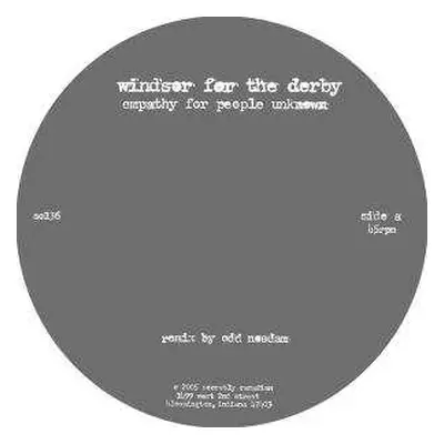 LP Windsor For The Derby: Empathy For People Unknown LTD