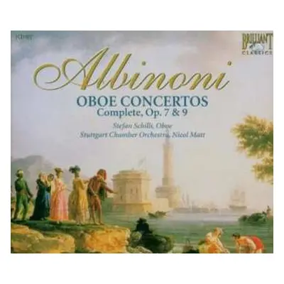 3CD Tomaso Albinoni: Oboe Concertos Complete, Op. 7 & 9