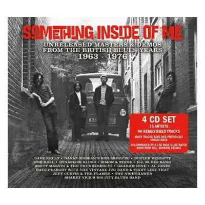 4CD Various: Something Inside Of Me (Unreleased Masters & Demos From The British Blues Years 196