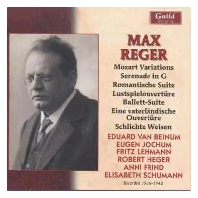 2CD Max Reger: Orchesterwerke