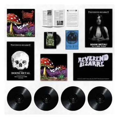 4LP/DVD/Box Set Reverend Bizarre: Slice Of Doom