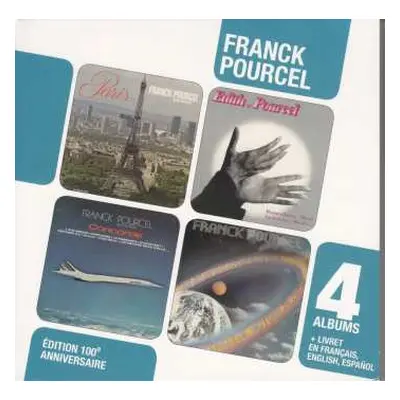 4CD/Box Set Franck Pourcel: 4 Albums - Édition 100e Anniversaire