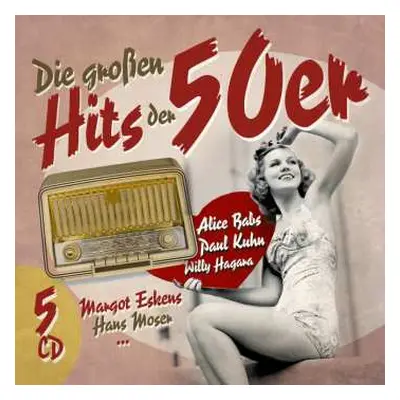 5CD Various: Die Großen Hits Der 50er