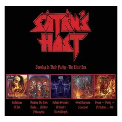 5CD/Box Set Satan's Host: Burning In Their Purity - The Elixir Era