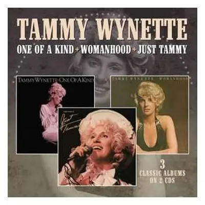 2CD Tammy Wynette: One Of A Kind + Womanhood + Just Tammy