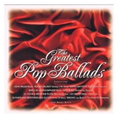 2CD Various: The Greatest Pop Ballads