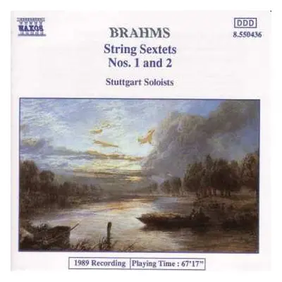 CD Johannes Brahms: String Sextets Nos. 1 And 2