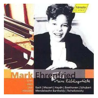 CD Johann Sebastian Bach: Mark Ehrenfried - Meine Lieblingsstücke