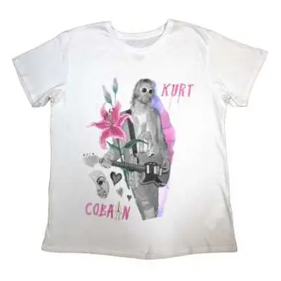 Kurt Cobain Unisex T-shirt: Flower (x-large) XL