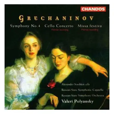 CD Russian State Symphony Orchestra: Symphony No. 4 • Cello Concerto • Missa Festiva