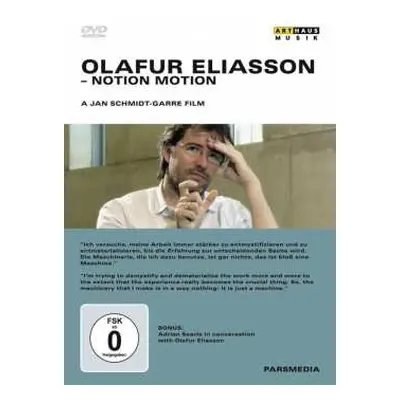 DVD Various: Arthaus Music Documentary: Olafur Eliasson