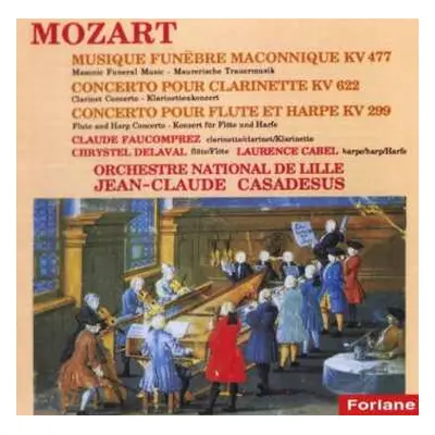 CD Wolfgang Amadeus Mozart: Musique FunÈbre MaÇonique