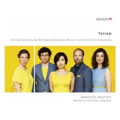 CD Wolfgang Amadeus Mozart: Amaryllis Quartett - Yellow