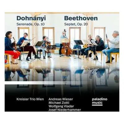 CD Ludwig van Beethoven: Dohnányi: Serenade, Op.10. - Beethoven: Septet, Op.20.