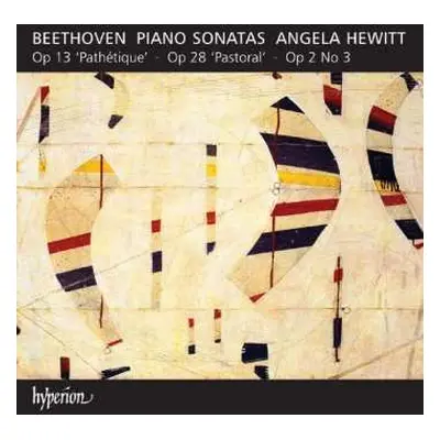 CD Ludwig van Beethoven: Piano Sonatas Op 13 'Pathétique' - Op 28 'Pastoral' - Op 2 No 3