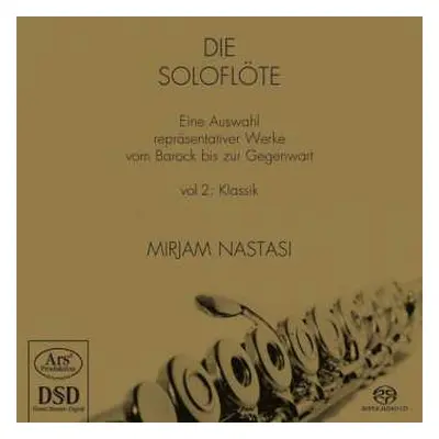 SACD Mirjam Nastasi: Die Soloflöte – Vol 2: Klassik