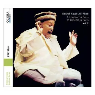 CD Nusrat Fateh Ali Khan: Pakistan: En Concert À Paris = In Concert In Paris - Vol. 2