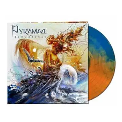 LP Pyramaze: Bloodlines (ltd Ltd.gtf.orange/blue Marbled Vin)