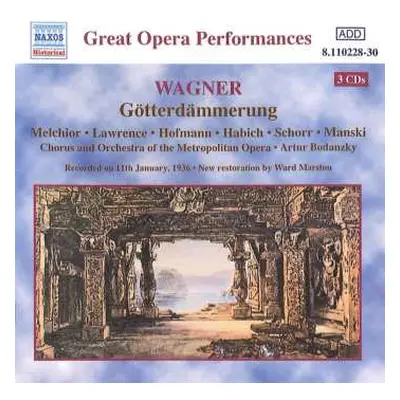 3CD Richard Wagner: Götterdämmerung