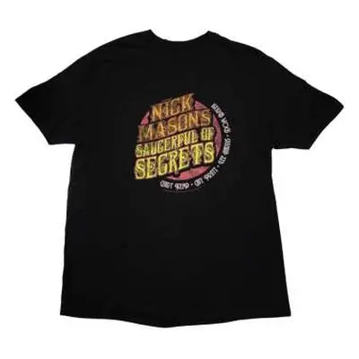 Nick Mason's Saucerful Of Secrets Unisex T-shirt: Europe Tour 2023 (back Print & Ex-tour) (xx-la