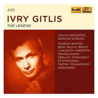 4CD/Box Set Ivry Gitlis: The Legend