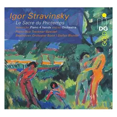 SACD Igor Stravinsky: Le Sacre Du Printemps - Version For Piano 4 Hands And For Orchestra