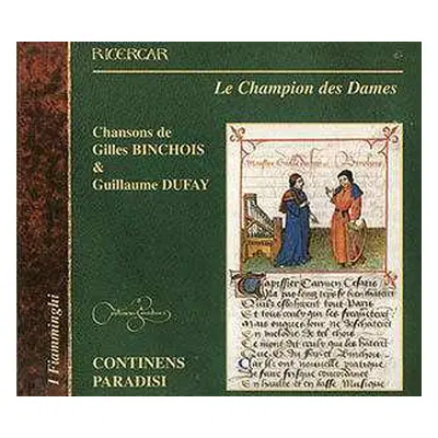 CD Guillaume Dufay: Le Champion Des Dames